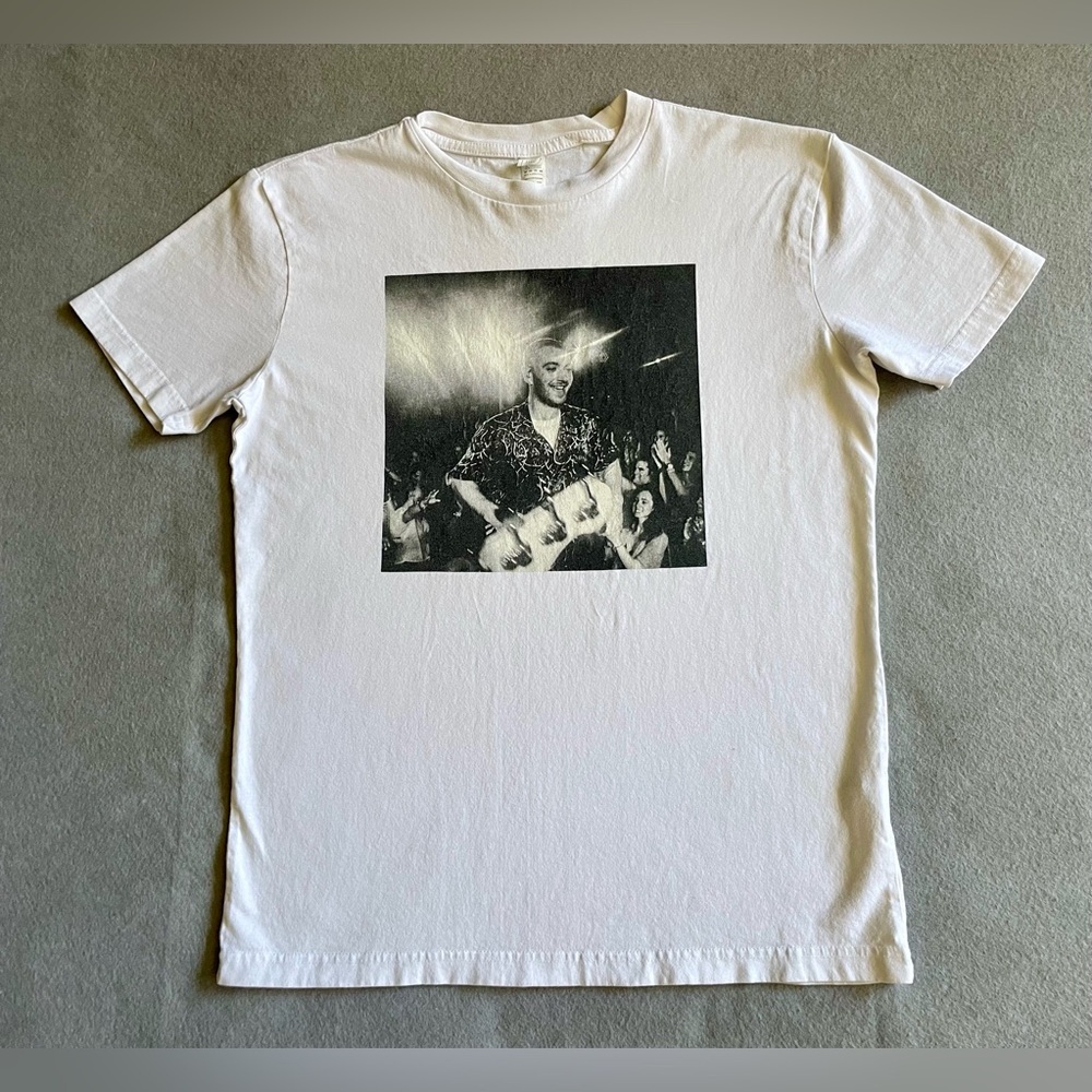 Sam Smith 2018 Tour Concert TShirt White Mens Small Music Pop Merch Tee